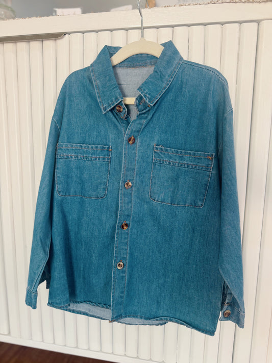 Denim Button Down
