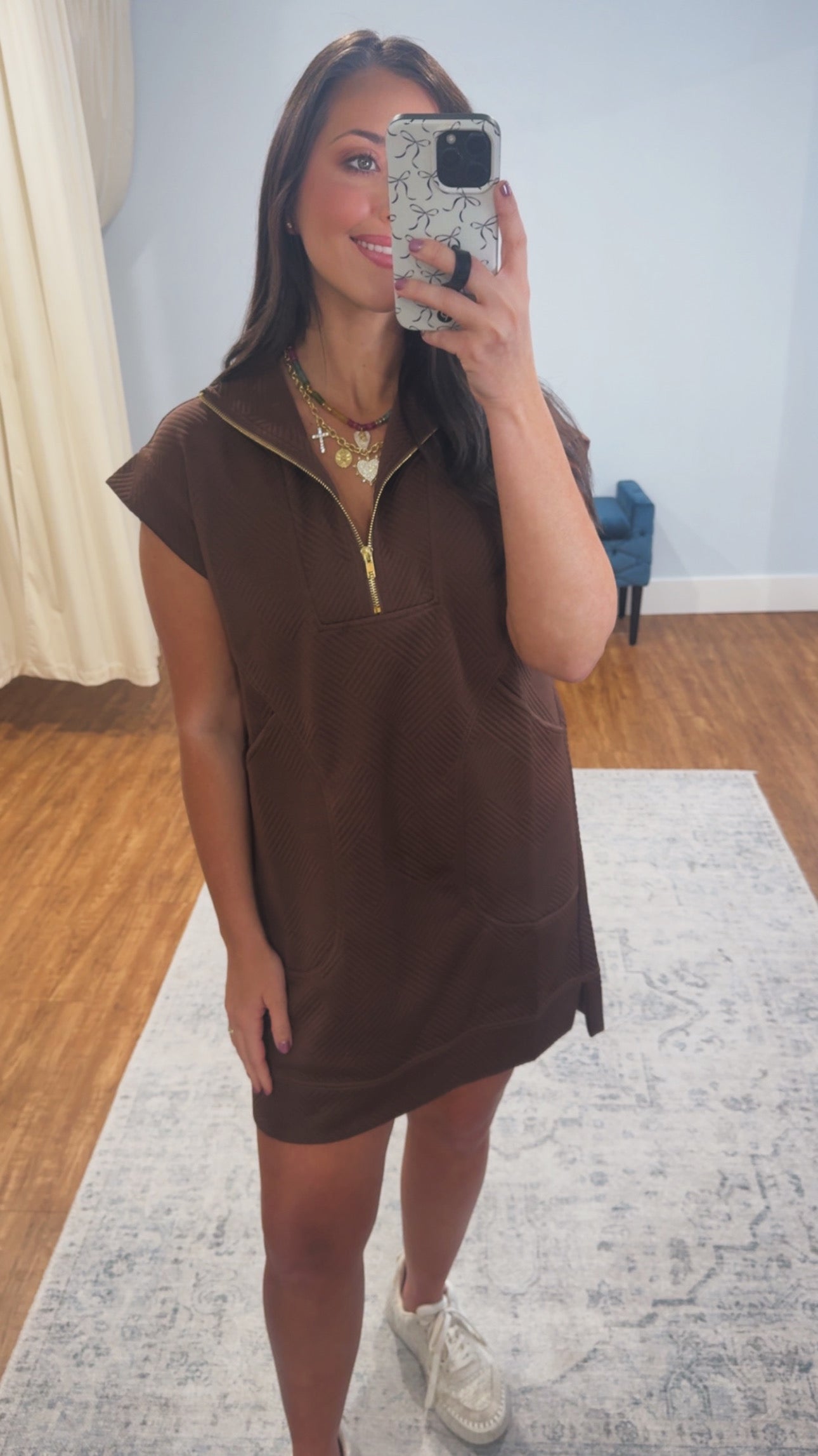 Basic Textured Dress