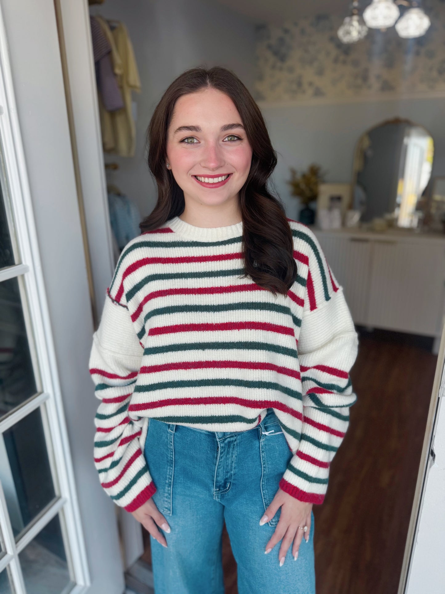 Christmas Stripe Sweater