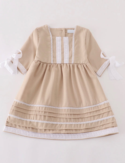 Lucy Lace Trim Dress