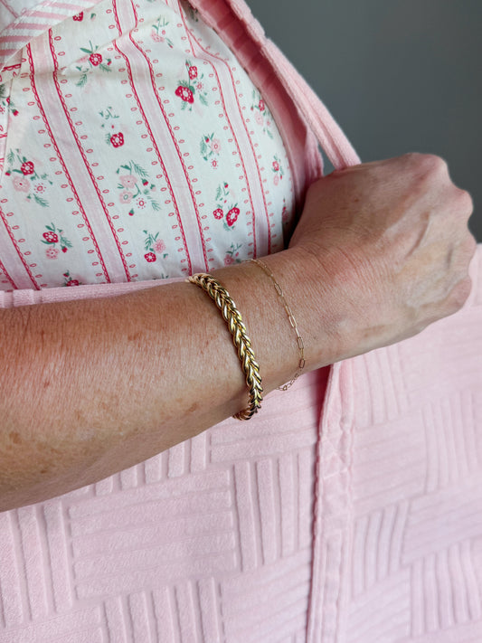 Gold Cuff Bracelet