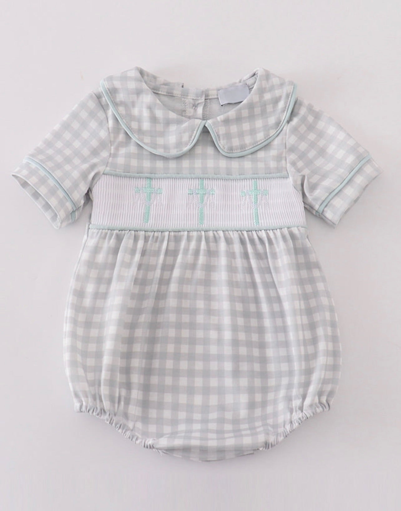 Boy Smocked Cross Bubble