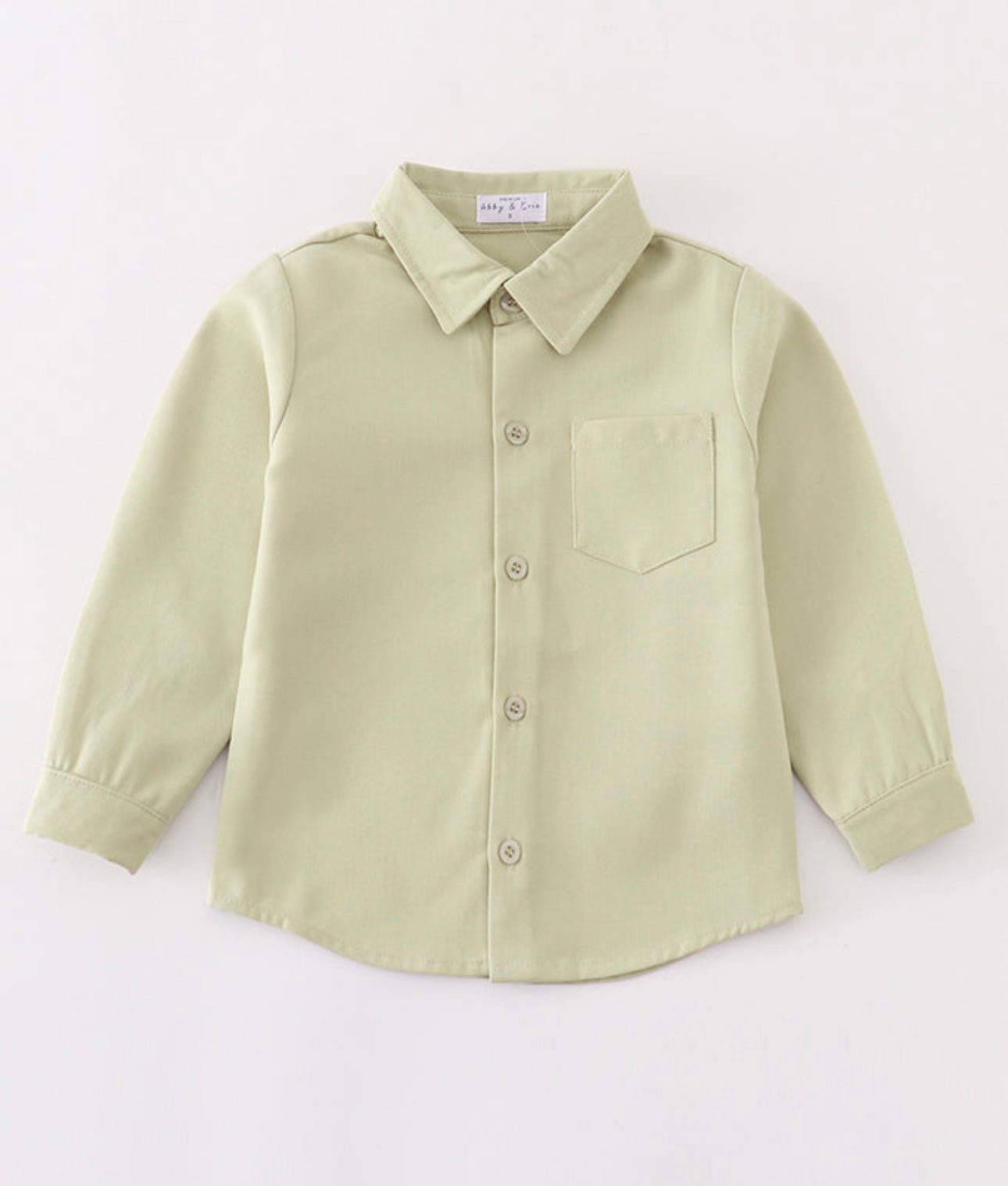Sage Button Down