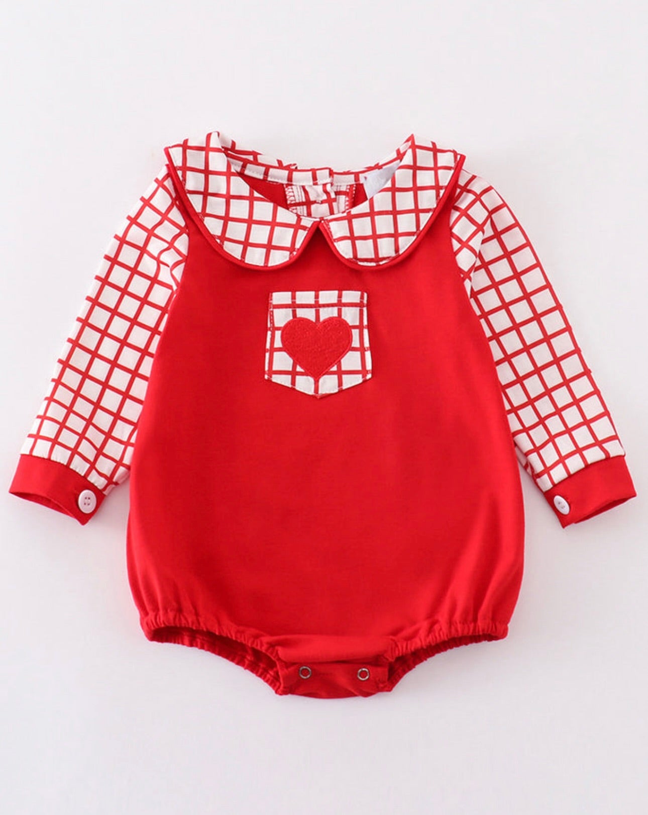 Red Hearts Boy Bubble