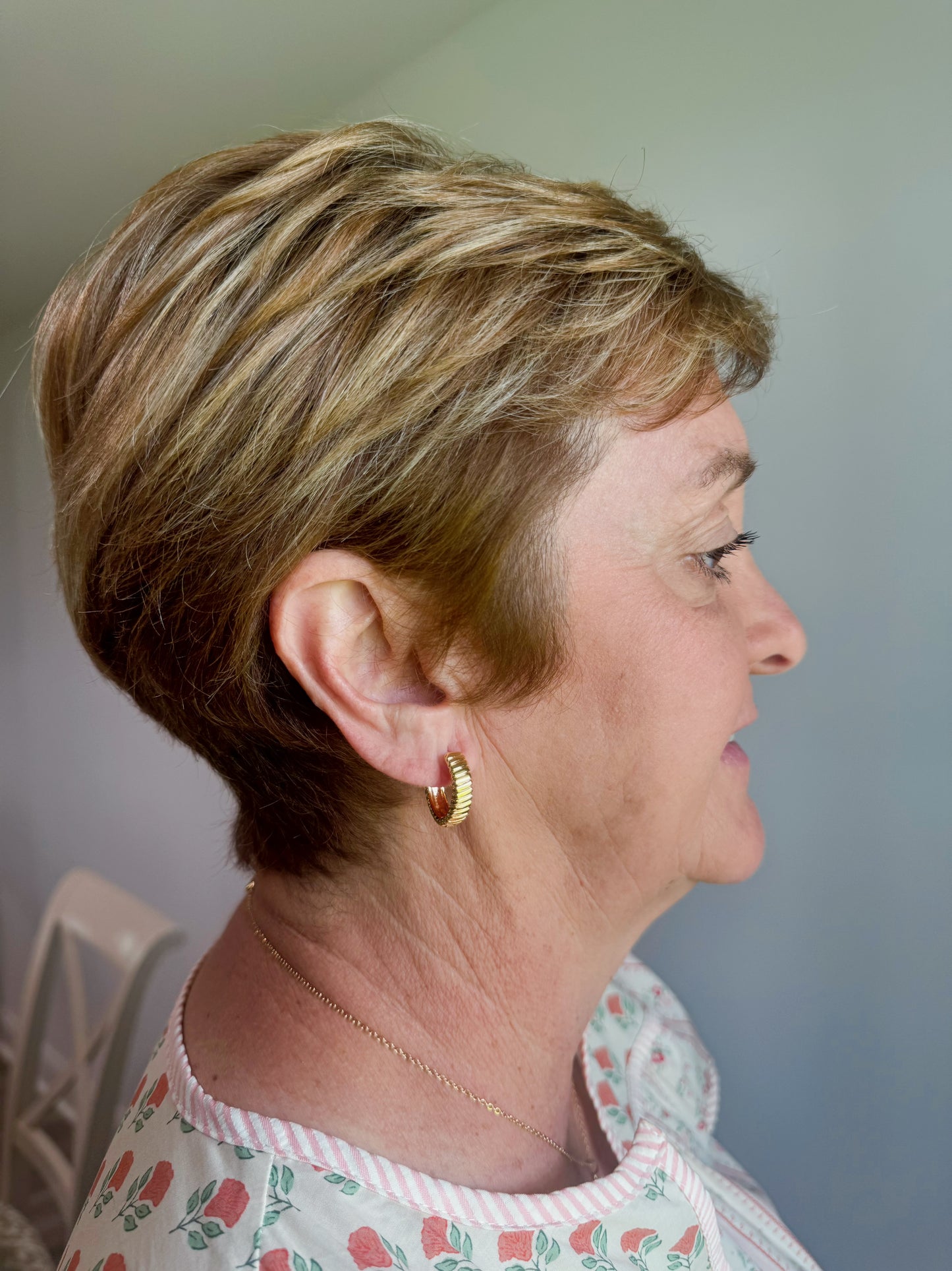 Gold Huggie Hoops