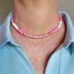 Pink Beaded Necklace