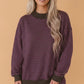 Striped Mock Neck Set PRE-ORDER (ETA: End of Oct) *CLOSING 9/9*
