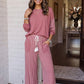 Striped Pants Set PRE-ORDER (ETA: End of Oct) *CLOSING 9/16*