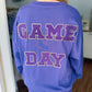 Game Day Patch Sweatshirt Top