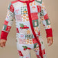 Bamboo Christmas PJ Zip Romper (ETA: November) *CLOSING 9/23*