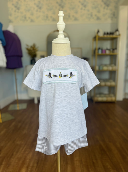 Mallard Smocked Set