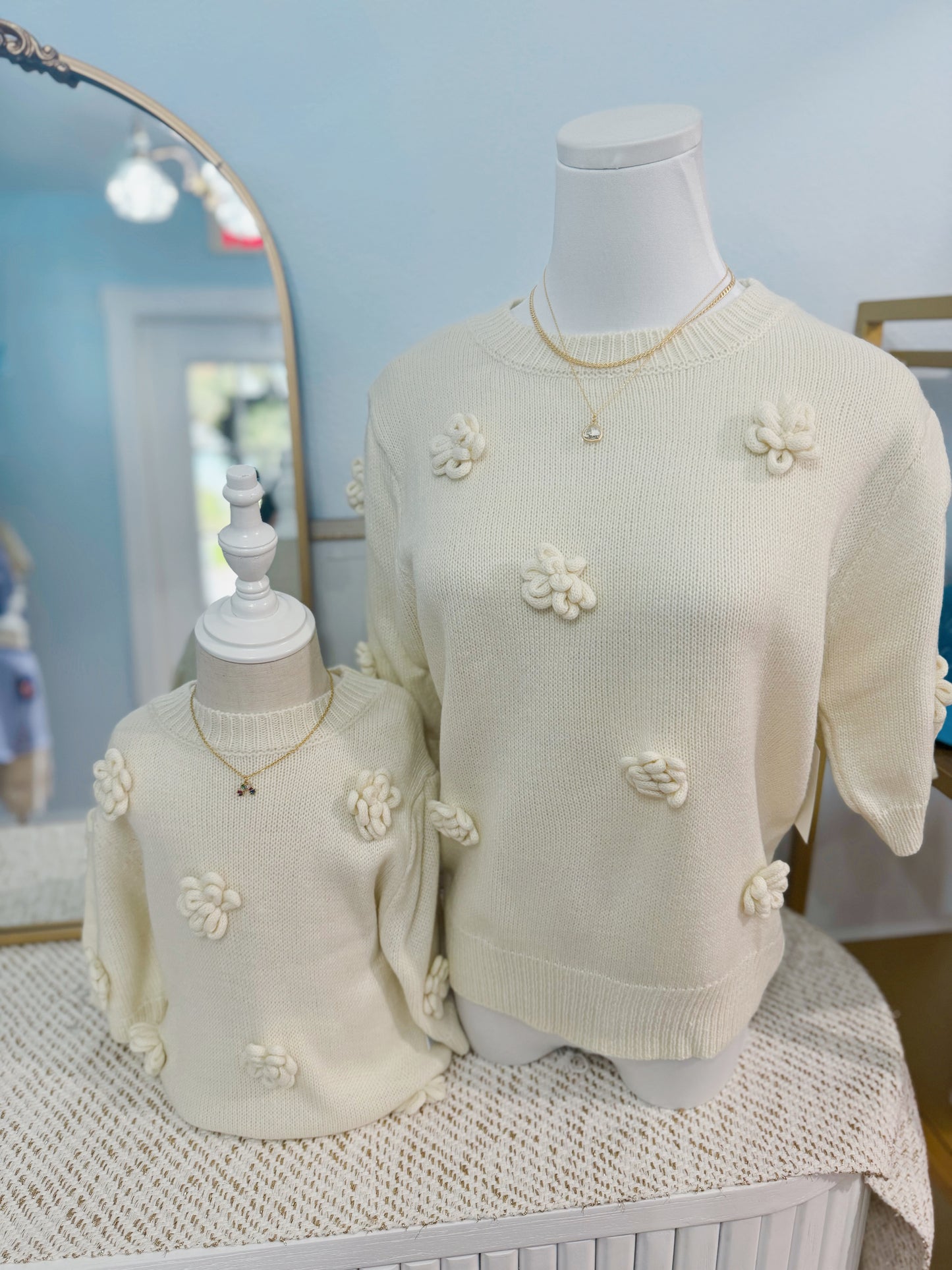 Mini Flower Sweater