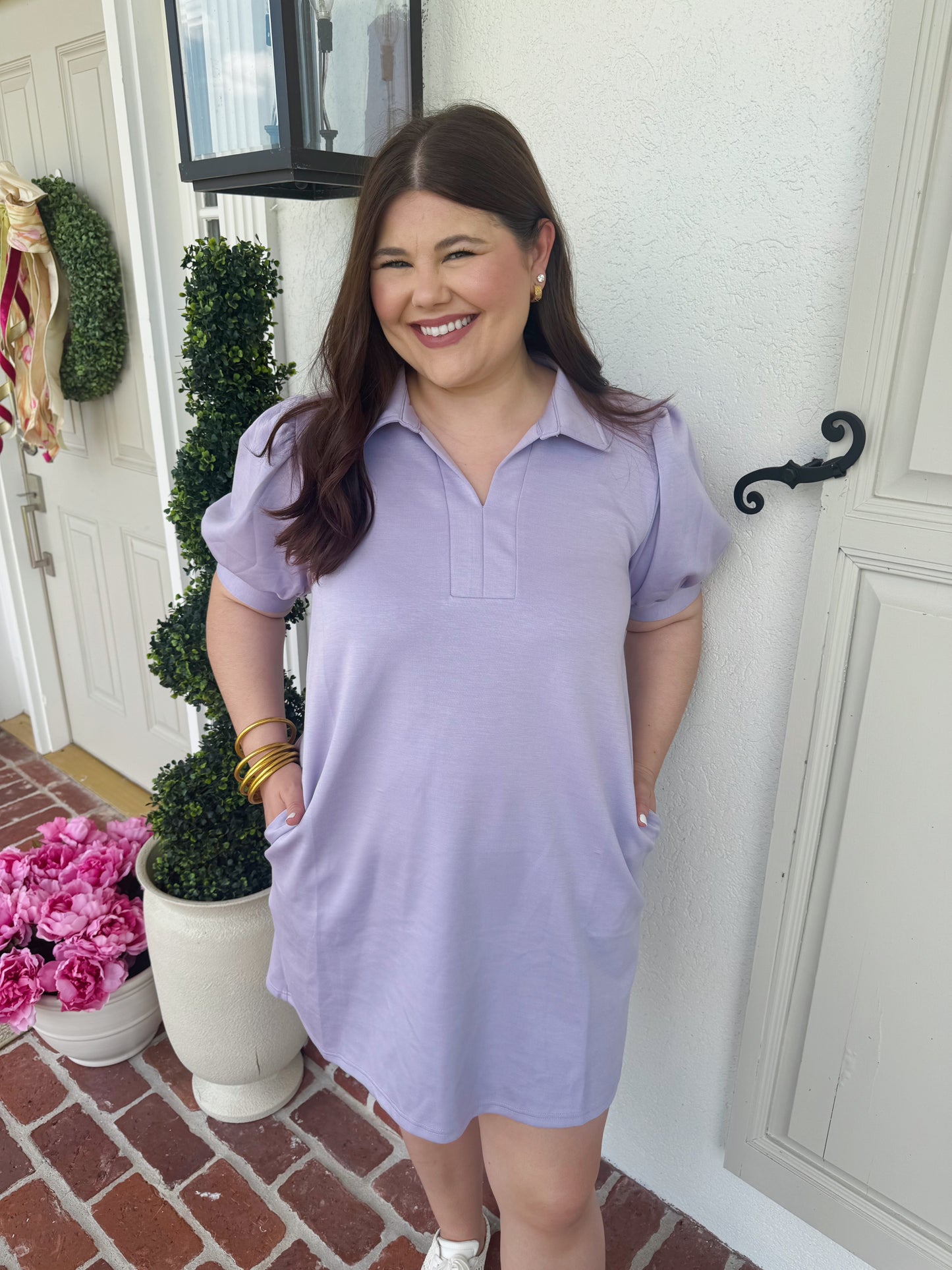 Collared Casual Dress
