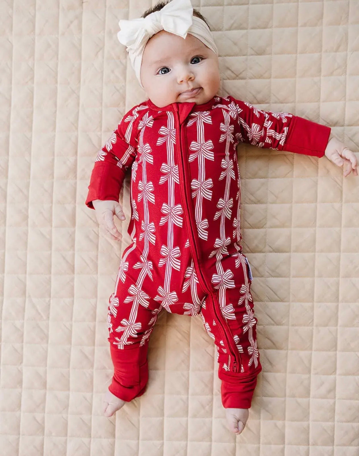 Bamboo Christmas PJ Zip Romper (ETA: November) *CLOSING 9/23*
