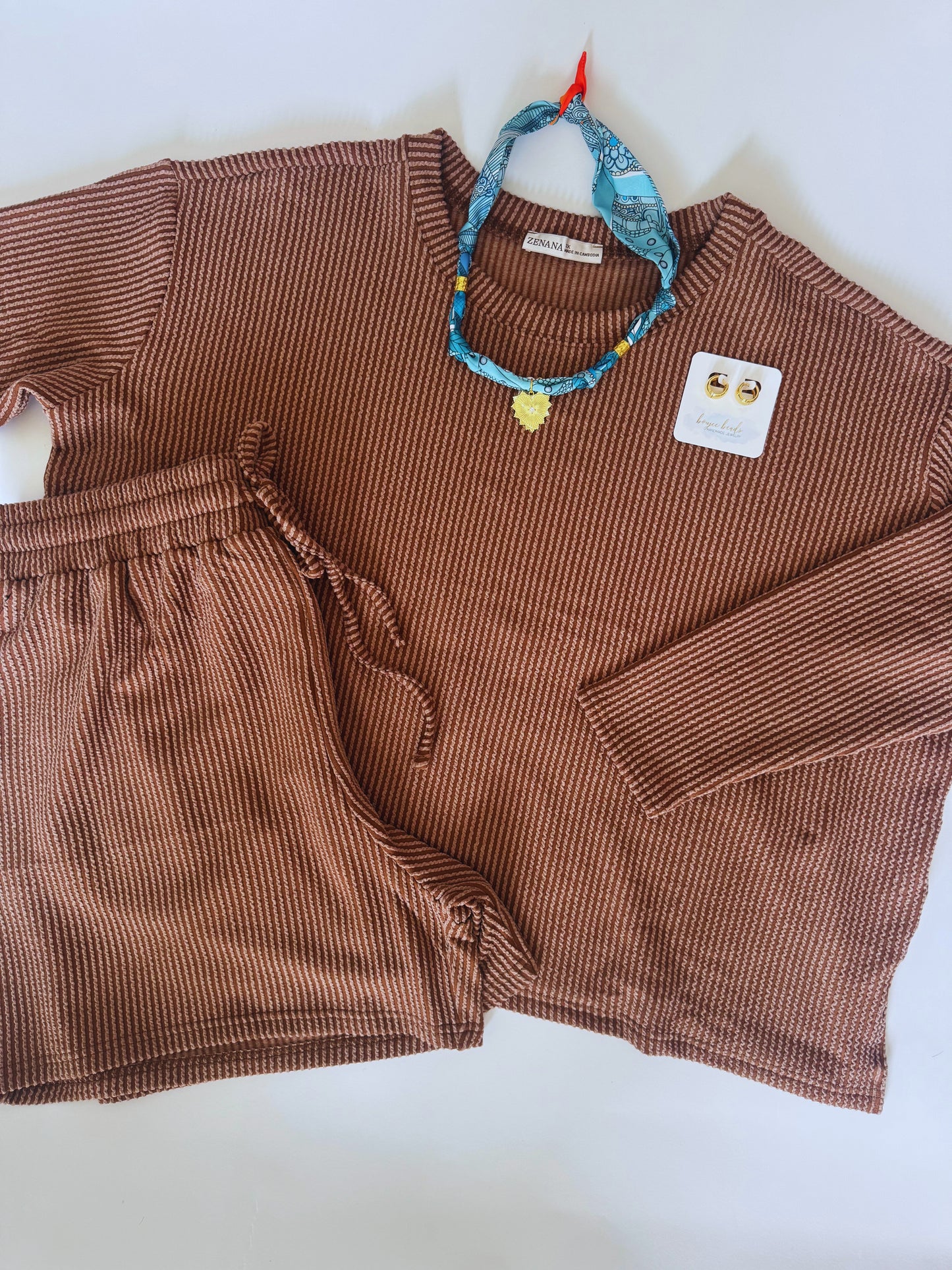 Basic On The Go Long Sleeve Set