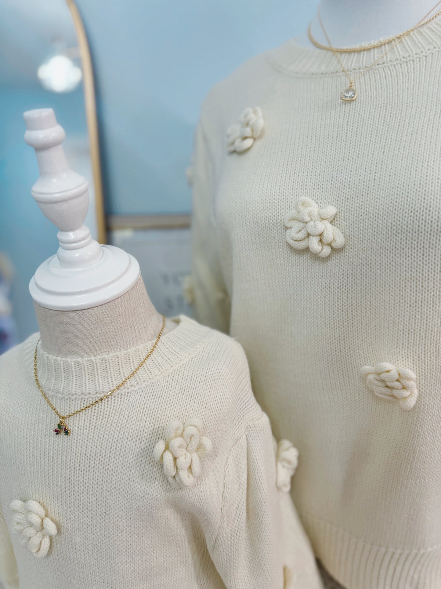 Mini Flower Sweater