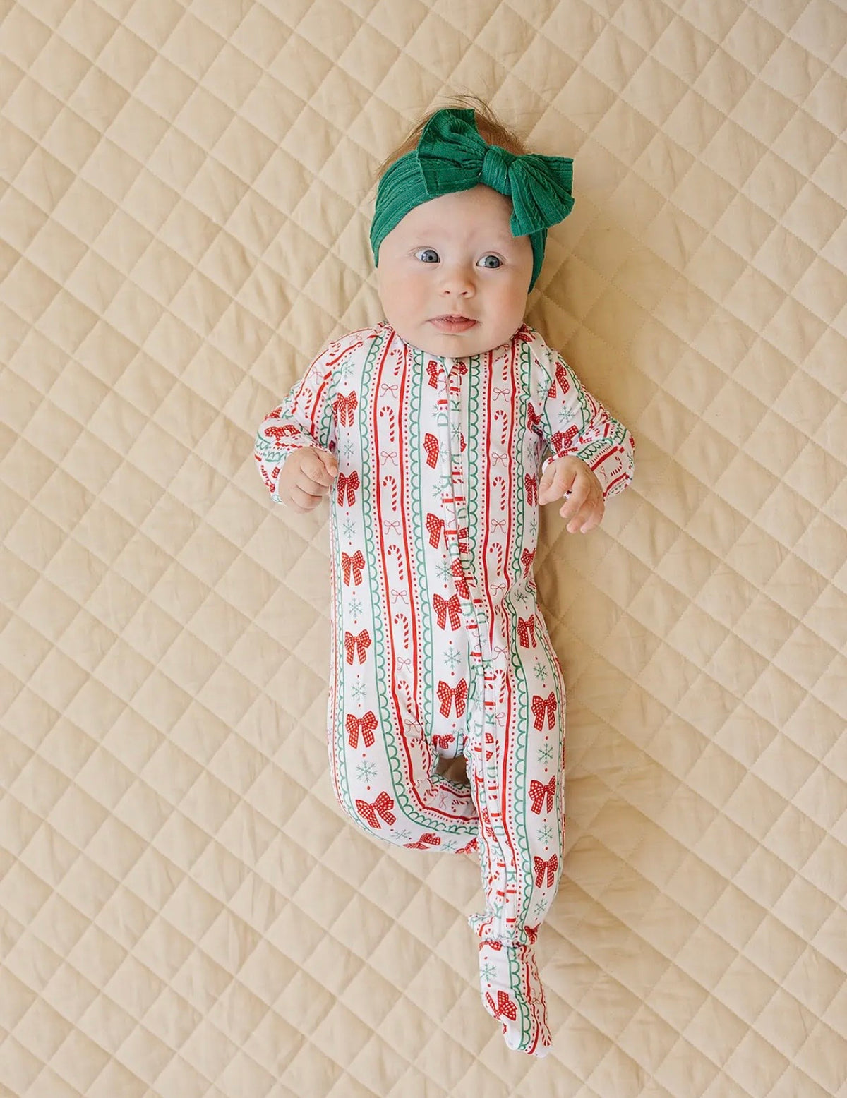 Bamboo Christmas PJ Zip Romper (ETA: November) *CLOSING 9/23*